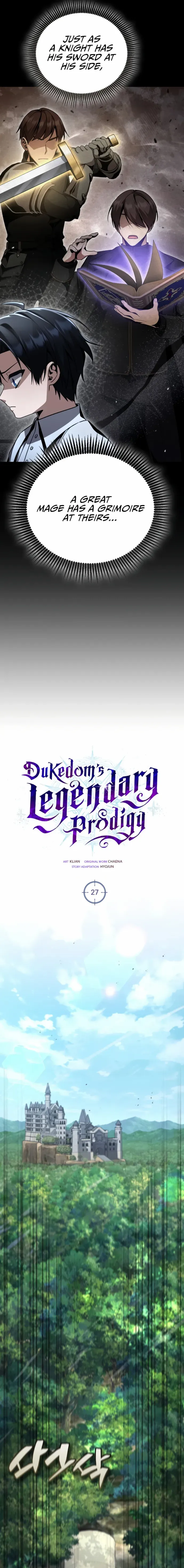 Read Dukedom’s Legendary Prodigy chapter 27 image 6 on Lezhin