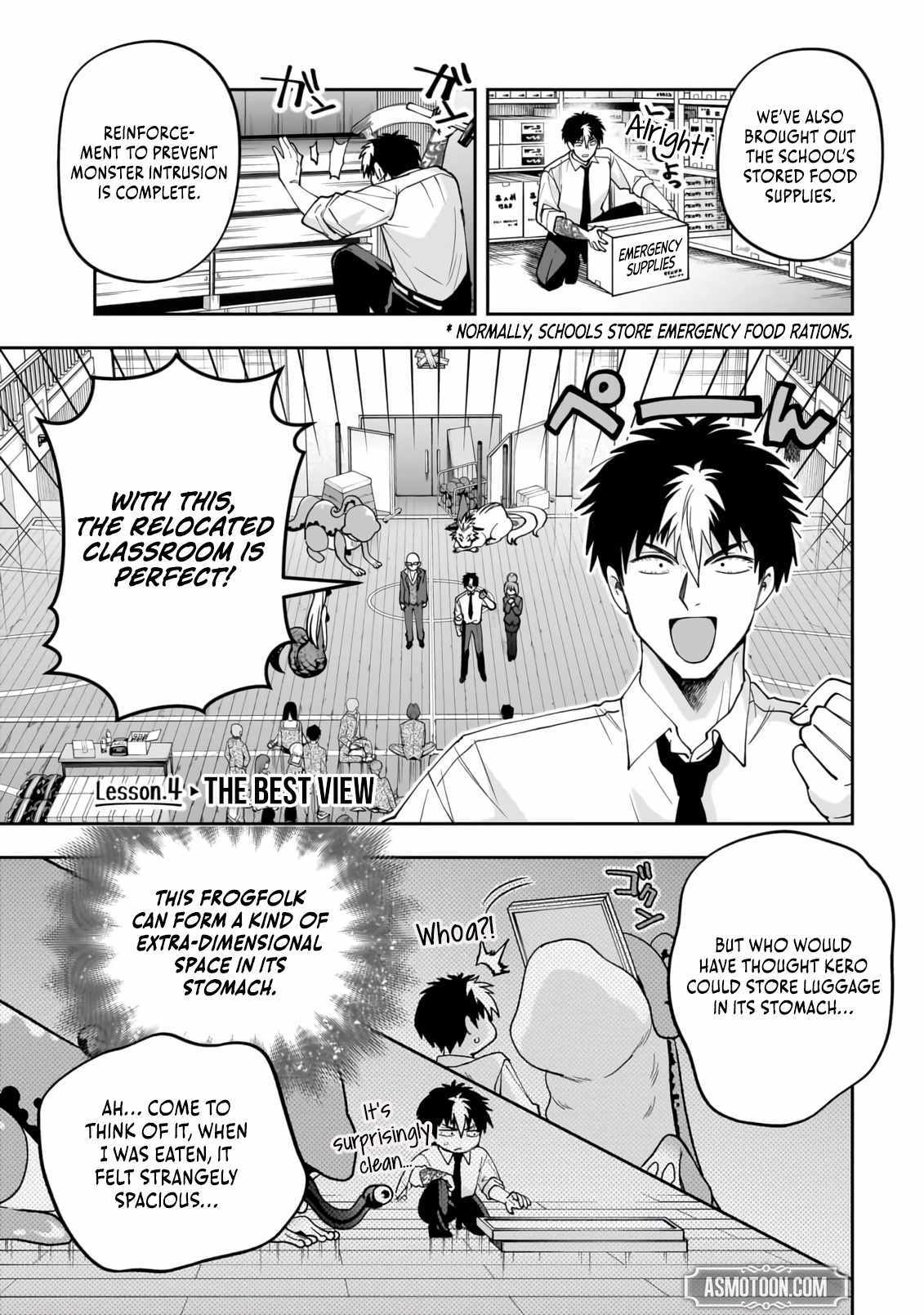 Read Dungeon Classroom chapter 4 image 1 on Lezhin