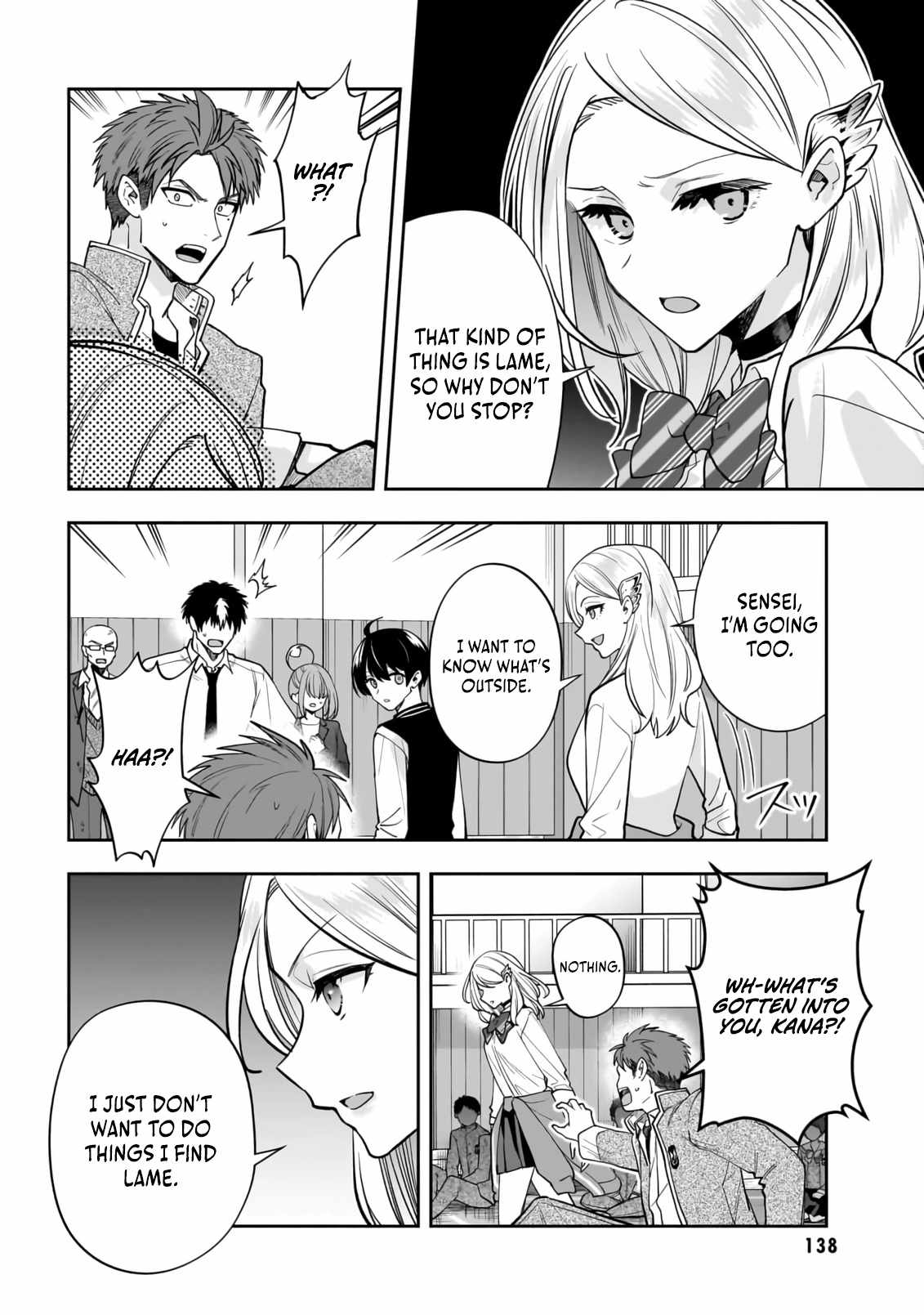 Read Dungeon Classroom chapter 4 image 8 on Lezhin