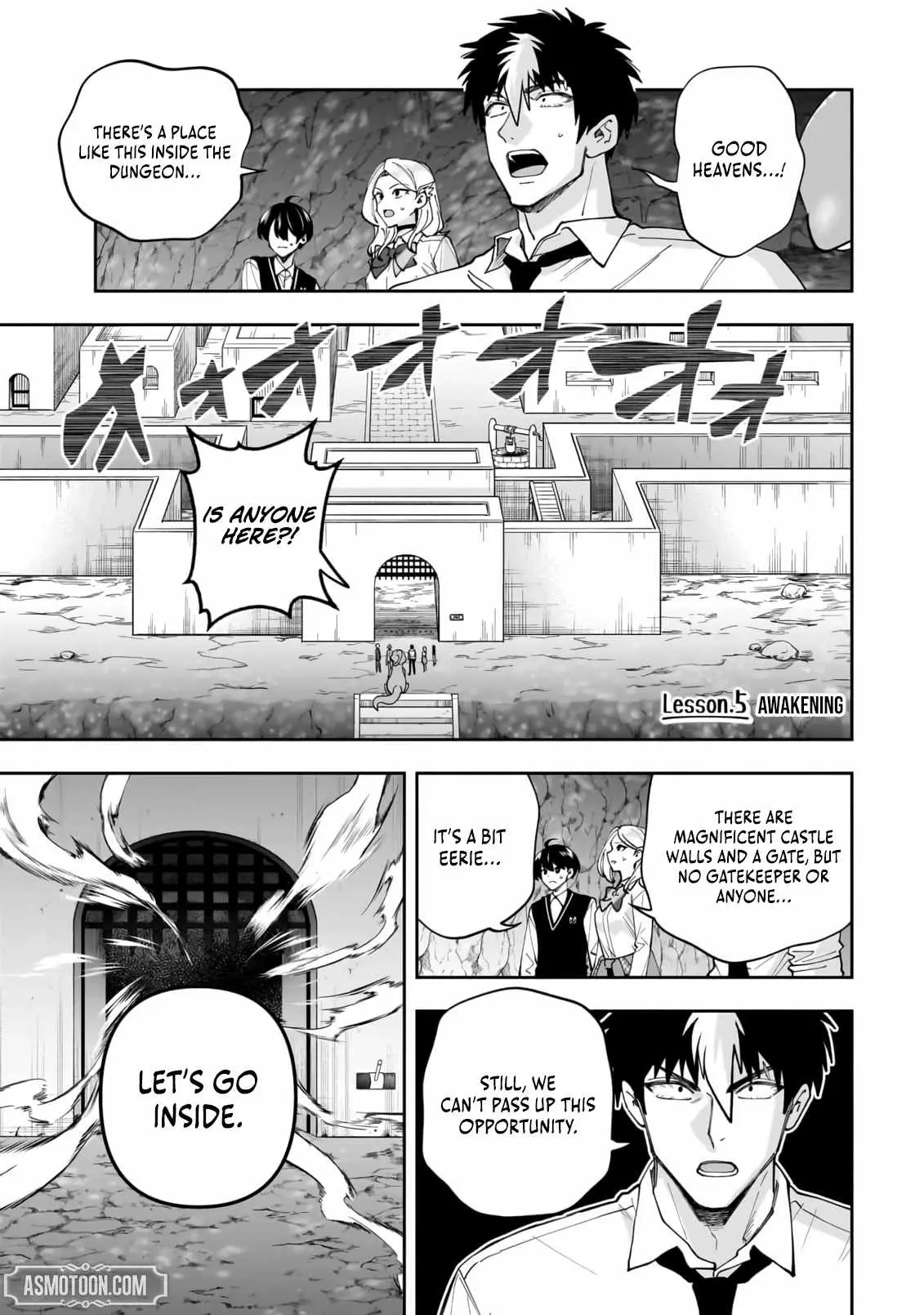 Read Dungeon Classroom chapter 5 image 1 on Lezhin