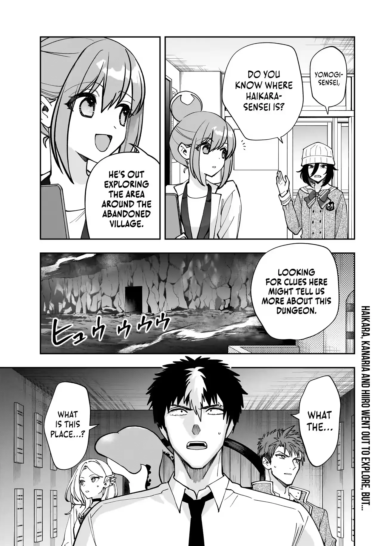 Read Dungeon Classroom chapter 8 image 1 on Lezhin