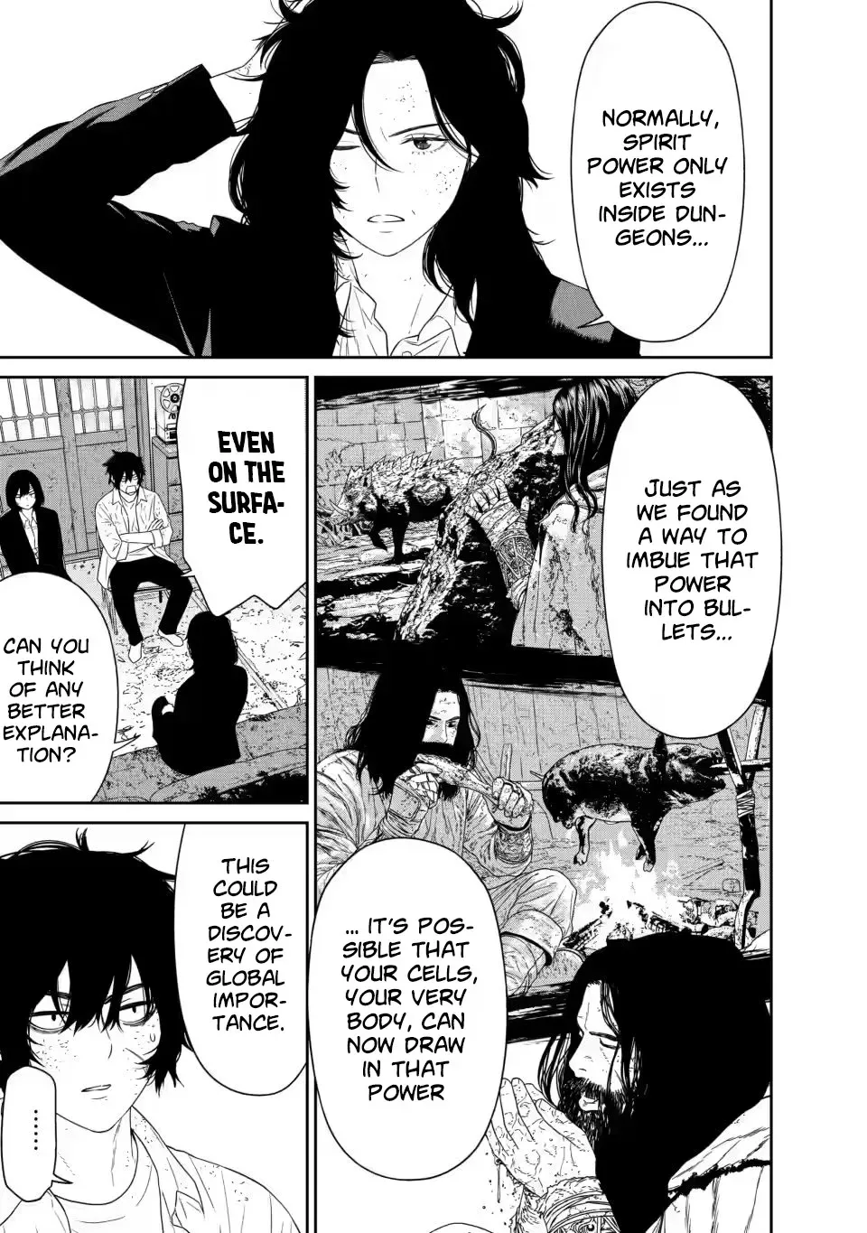 Dungeon de Tatakaitsuzukete 20-nen no Doutei Yuusha, Chijou ni Modottara Danjoubi 1:1000 no Sekai Datta Chapter 5.2 page 12 - 