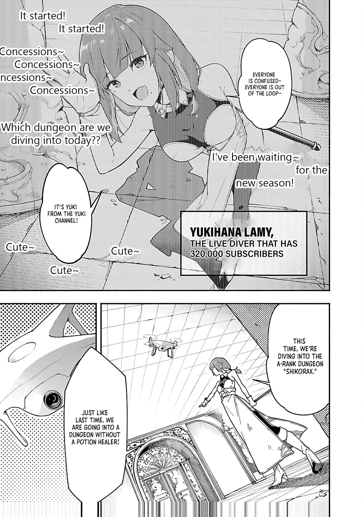 [Dungeon] Hitodasuke shitara, Shiran Toko de Bazutteta Ken Chapter 1 page 12 - 