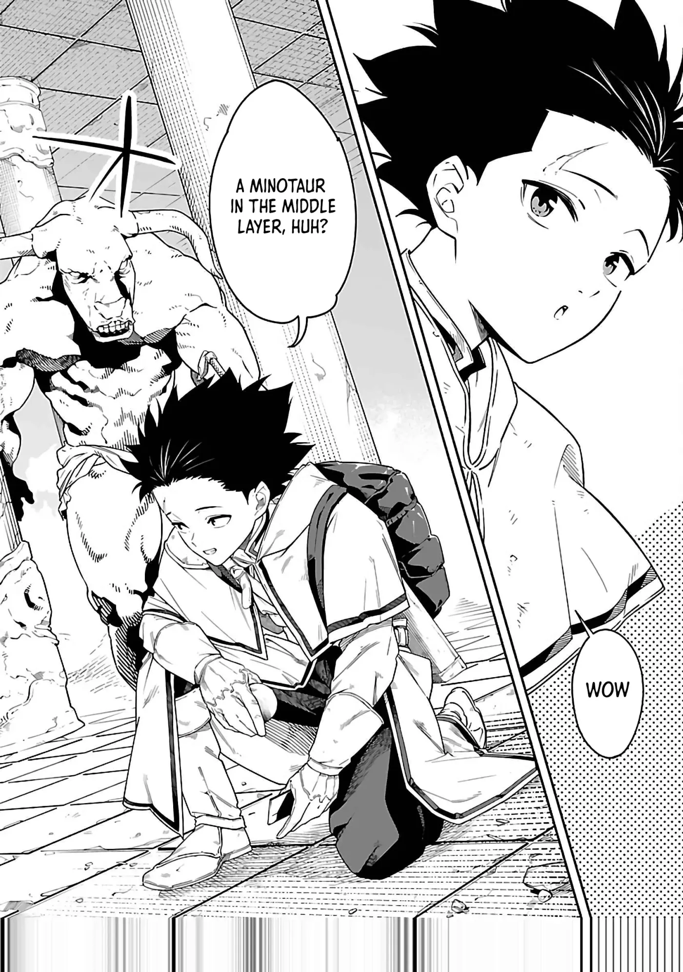 [Dungeon] Hitodasuke shitara, Shiran Toko de Bazutteta Ken Chapter 1 page 3 - 