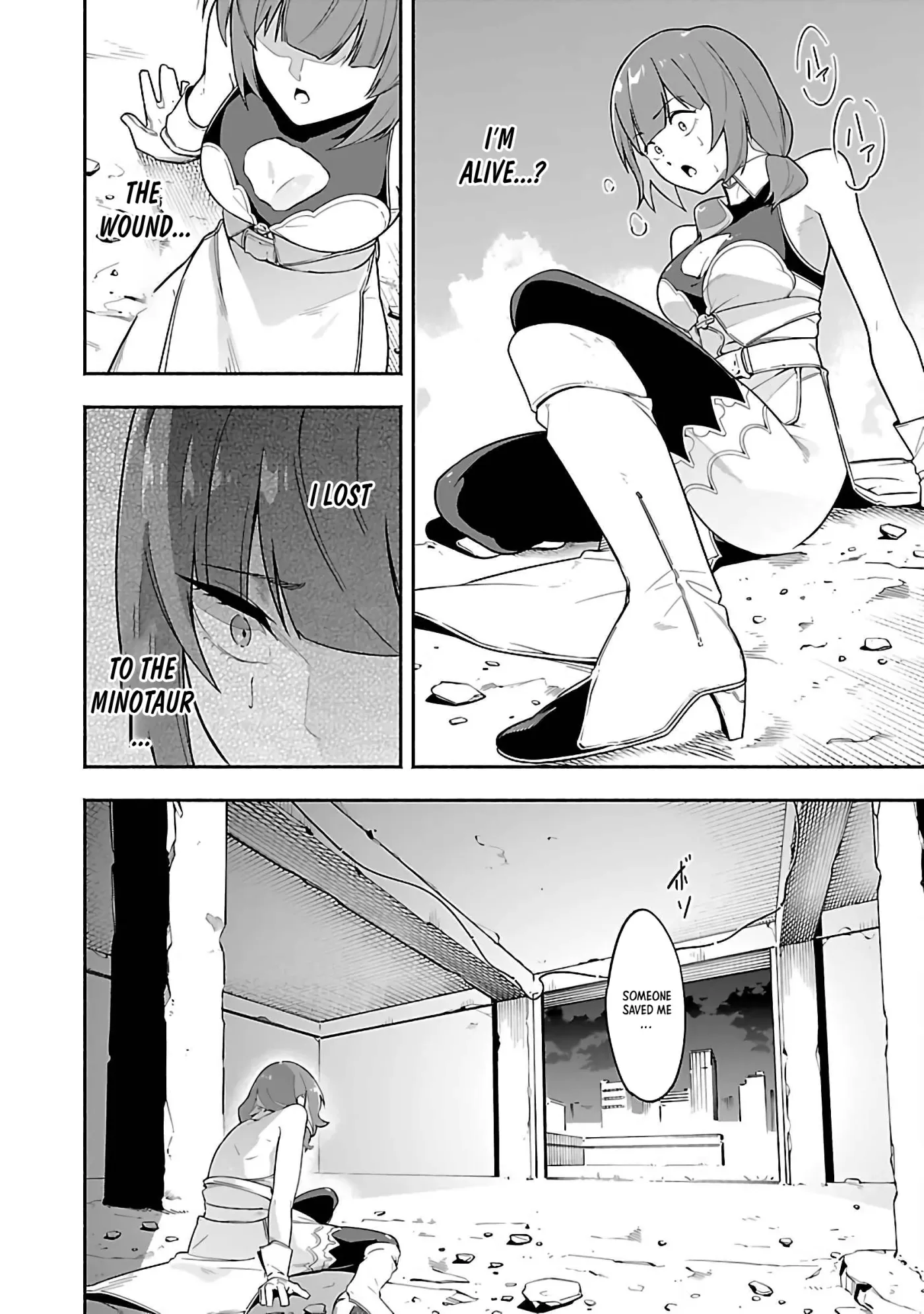 [Dungeon] Hitodasuke shitara, Shiran Toko de Bazutteta Ken Chapter 1 page 54 - 
