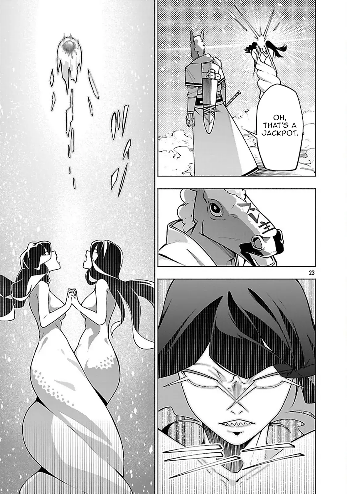 [Dungeon] Hitodasuke shitara, Shiran Toko de Bazutteta Ken Chapter 11 page 27 - 