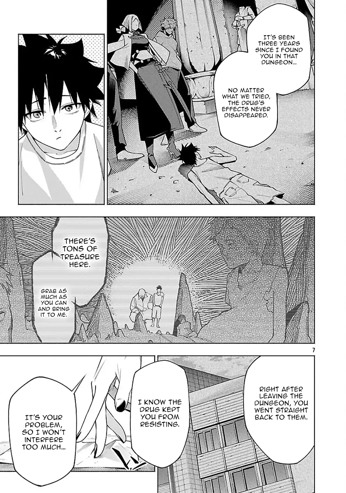 [Dungeon] Hitodasuke shitara, Shiran Toko de Bazutteta Ken Chapter 13 page 8 - 