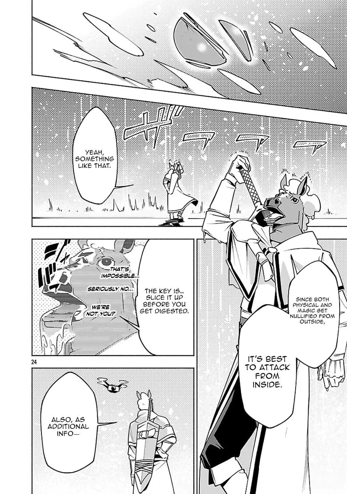 [Dungeon] Hitodasuke shitara, Shiran Toko de Bazutteta Ken Chapter 14 page 25 - 