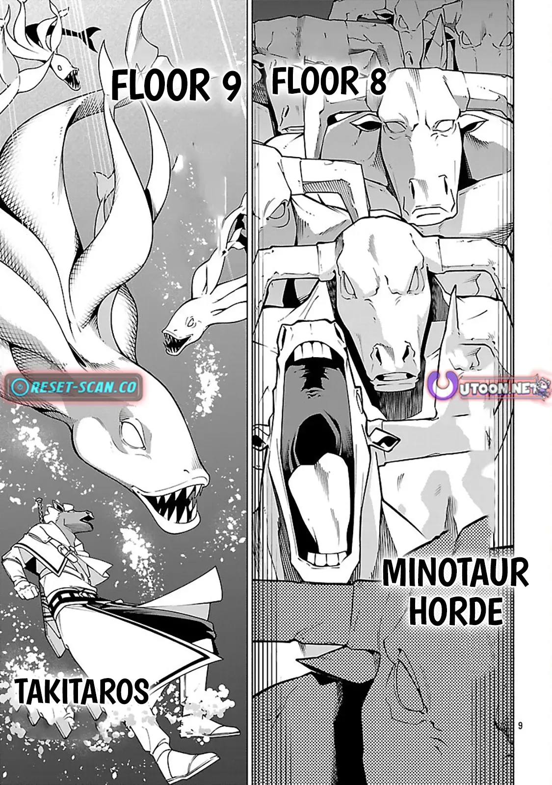 [Dungeon] Hitodasuke shitara, Shiran Toko de Bazutteta Ken Chapter 14 page 10 - 