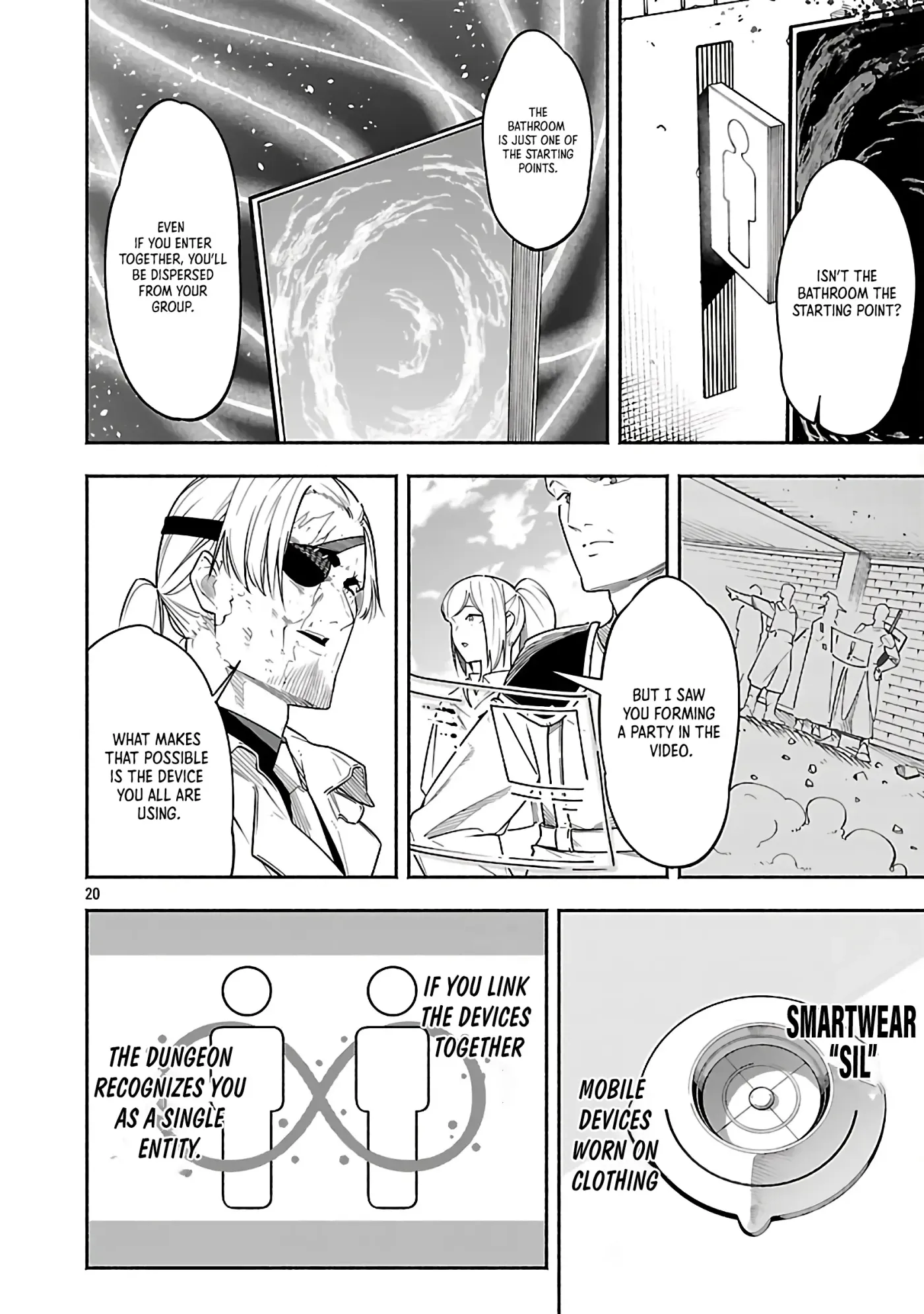 [Dungeon] Hitodasuke shitara, Shiran Toko de Bazutteta Ken Chapter 2 page 22 - 