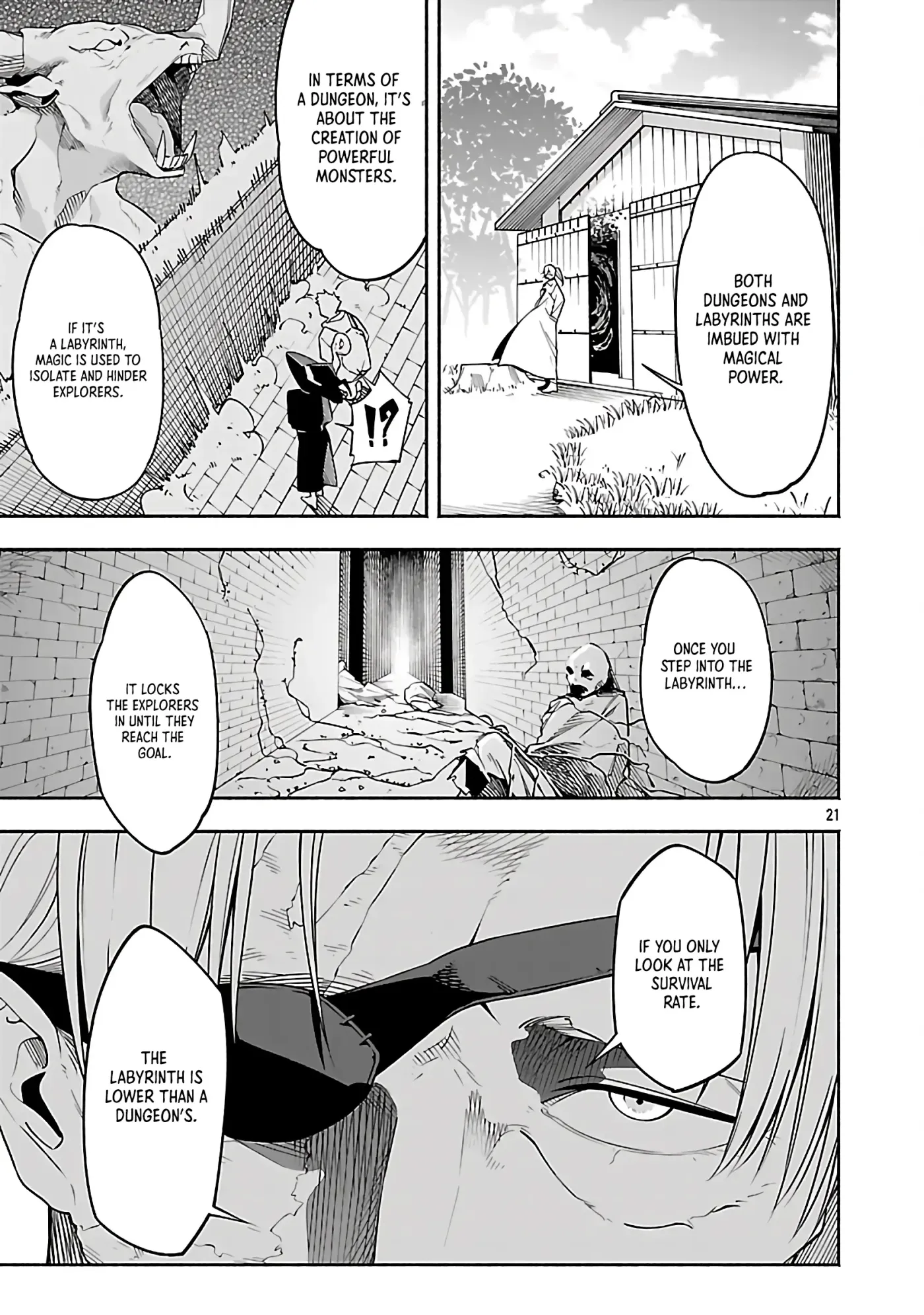 [Dungeon] Hitodasuke shitara, Shiran Toko de Bazutteta Ken Chapter 2 page 23 - 