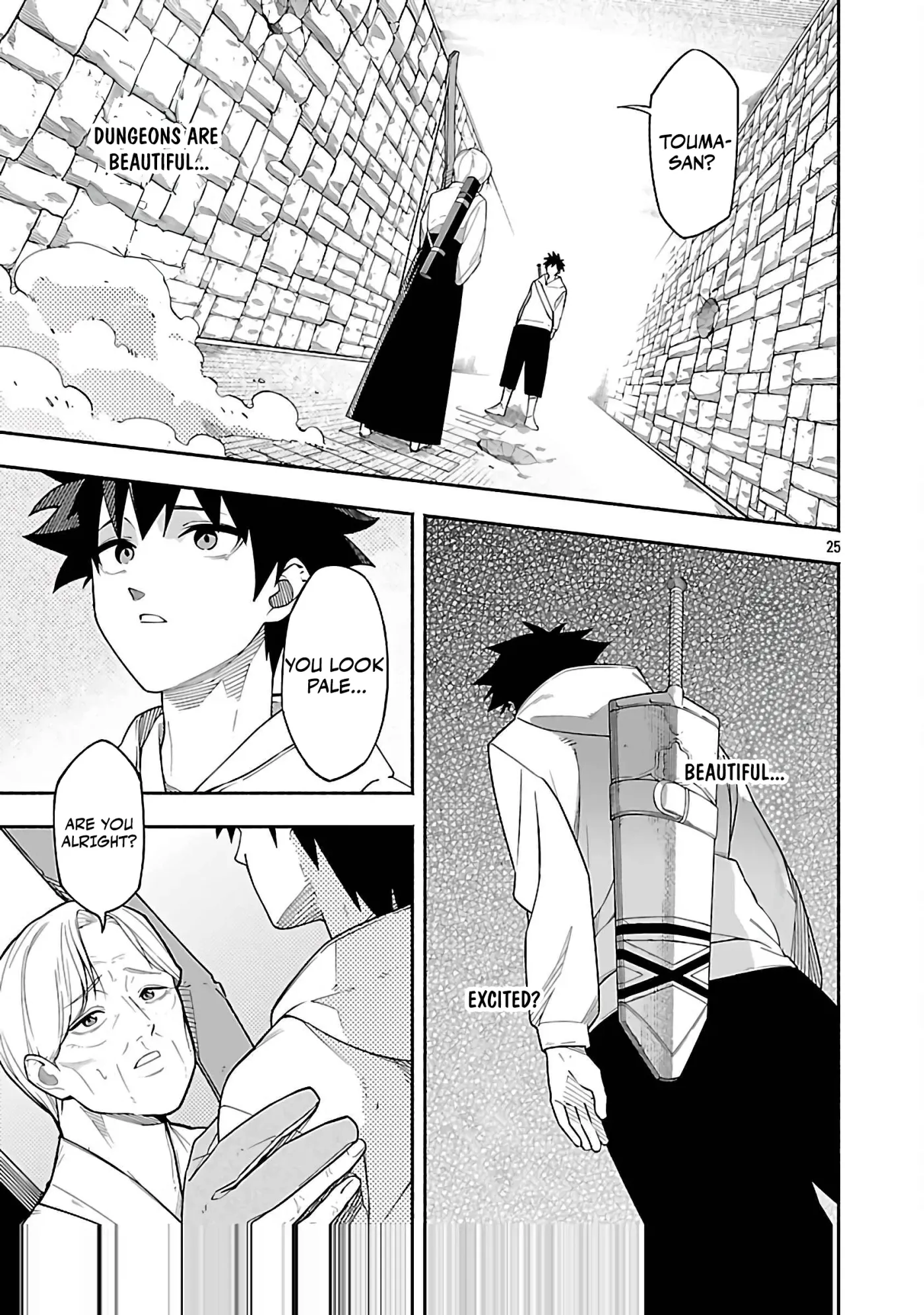 [Dungeon] Hitodasuke shitara, Shiran Toko de Bazutteta Ken Chapter 3 page 27 - 