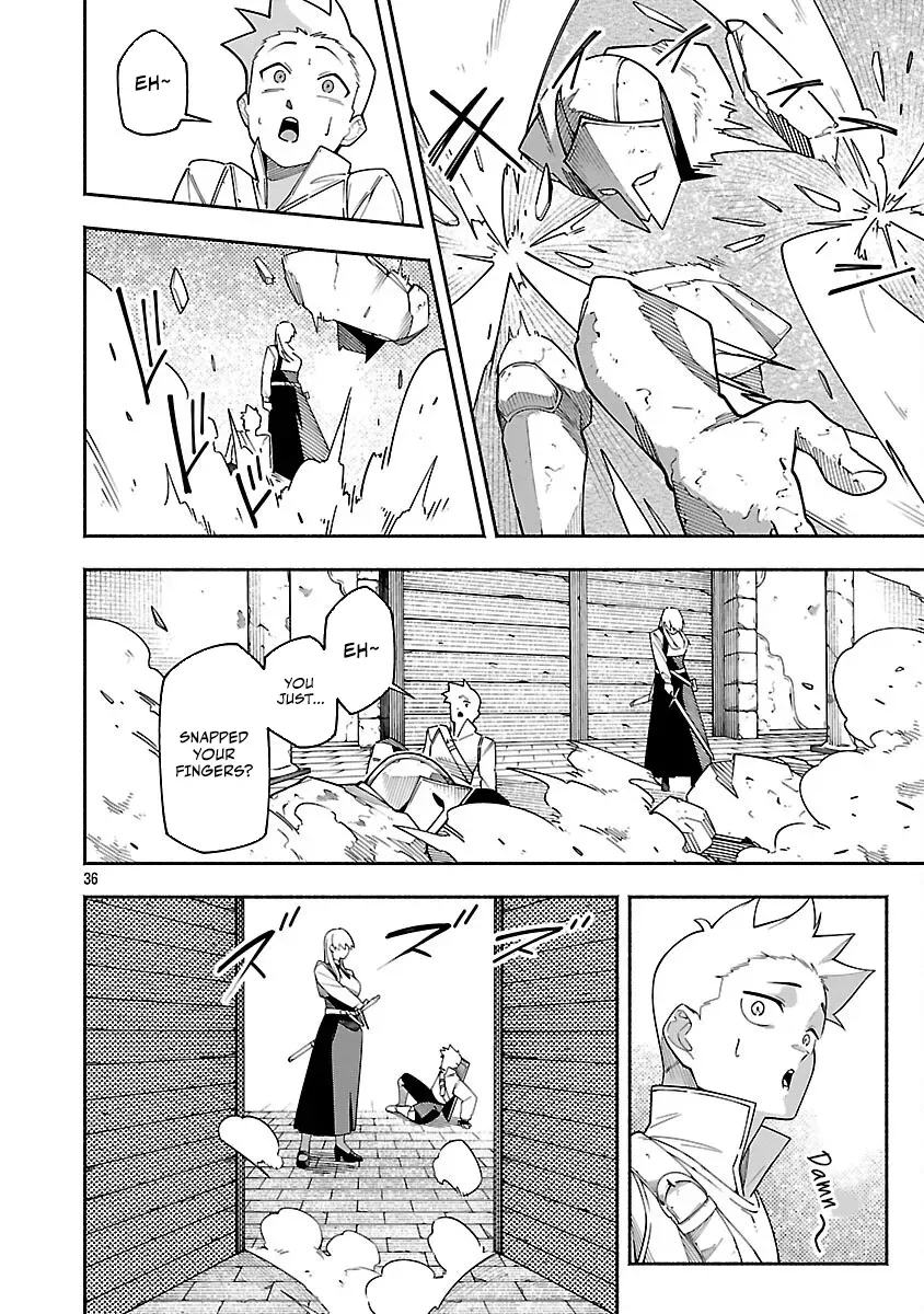 [Dungeon] Hitodasuke shitara, Shiran Toko de Bazutteta Ken Chapter 4 page 38 - 