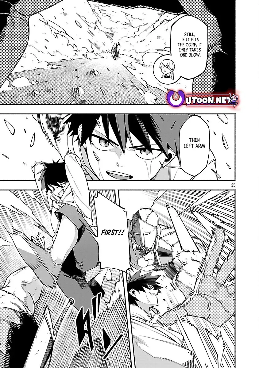 [Dungeon] Hitodasuke shitara, Shiran Toko de Bazutteta Ken Chapter 5 page 37 - 