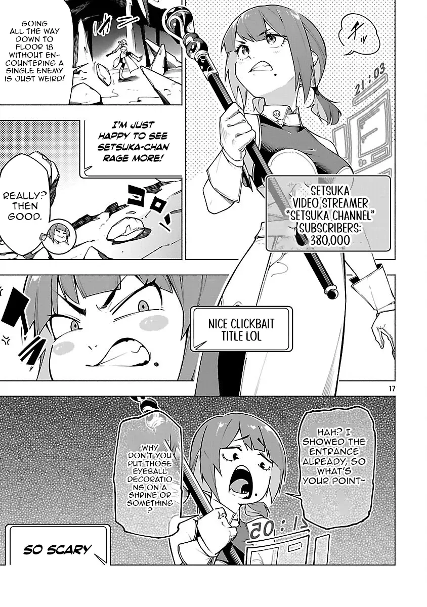 [Dungeon] Hitodasuke shitara, Shiran Toko de Bazutteta Ken Chapter 7 page 17 - 