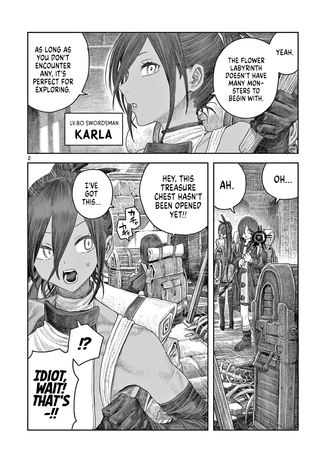 Read Dungeon Lily chapter 0 image 1 on Lezhin