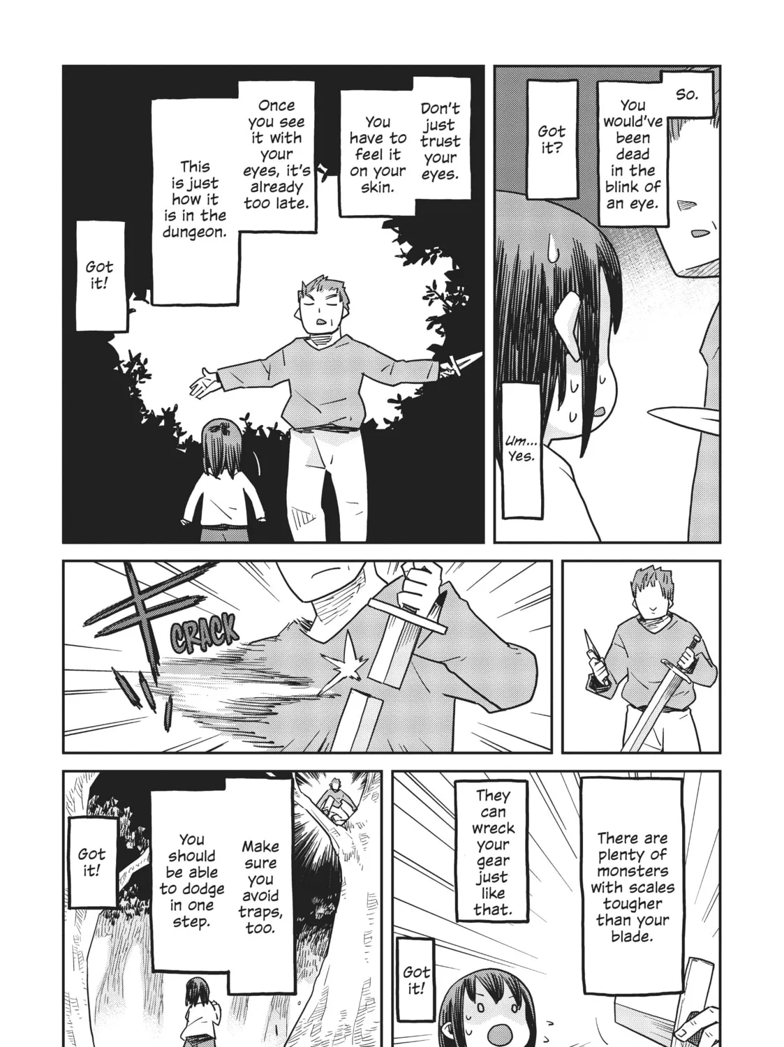 Dungeon no Naka Hito Chapter 1 page 3 - 