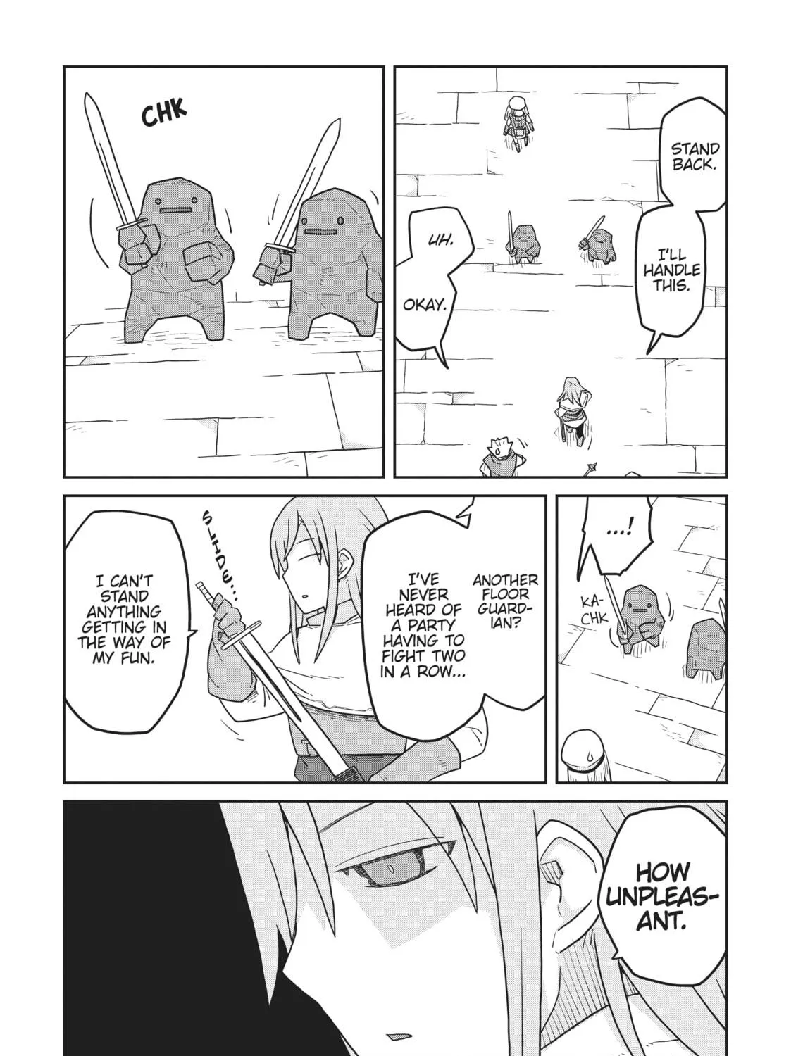 Dungeon no Naka Hito Chapter 21 page 9 - 