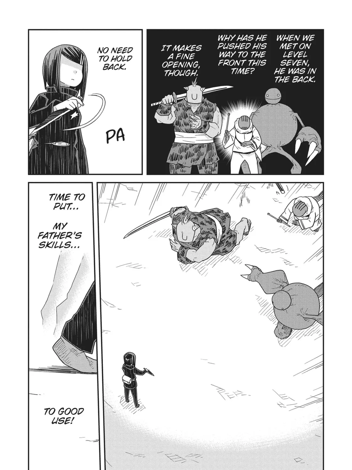 Dungeon no Naka Hito Chapter 33 page 45 - 