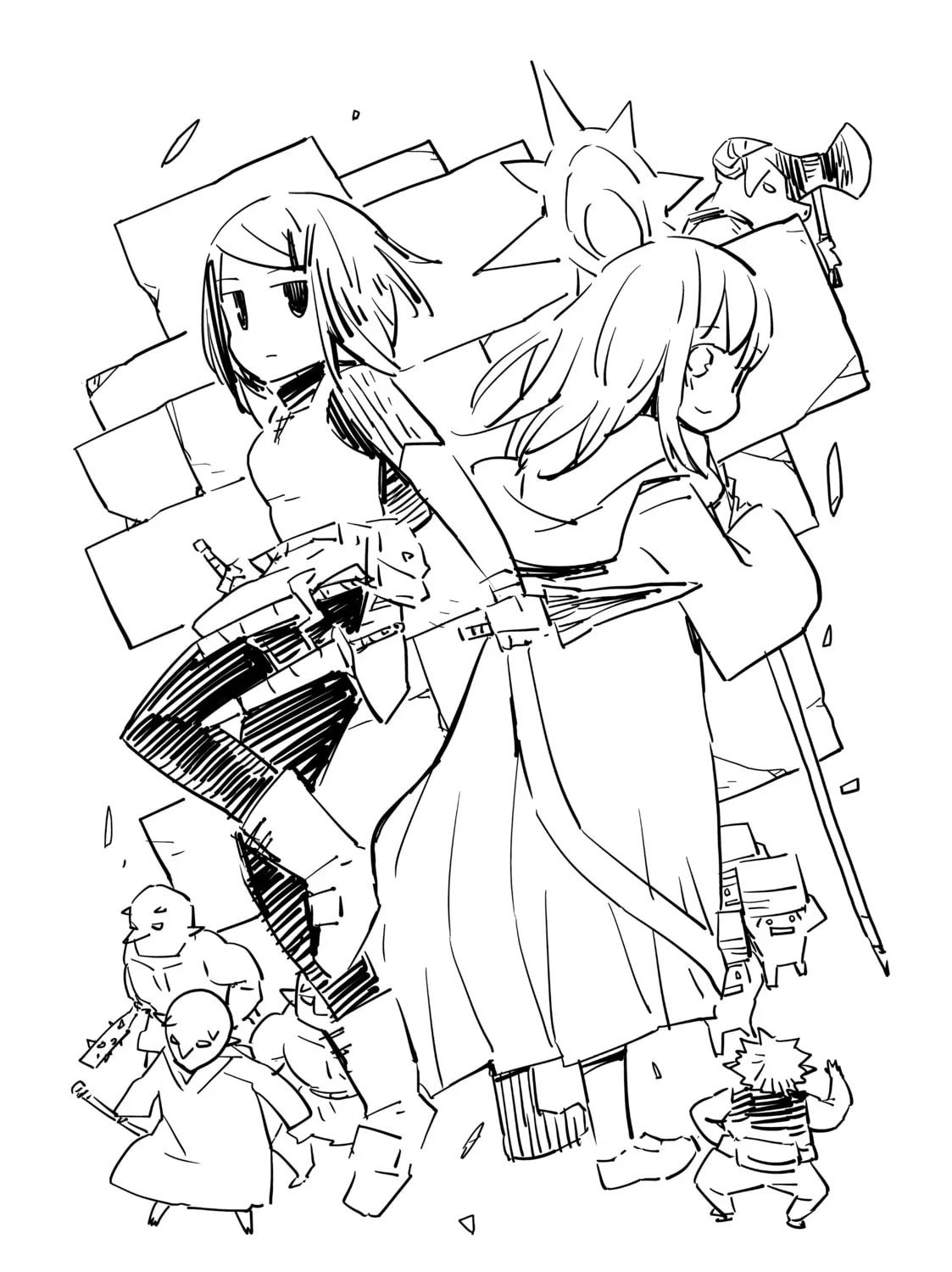Dungeon no Naka Hito Chapter 7 page 87 - 
