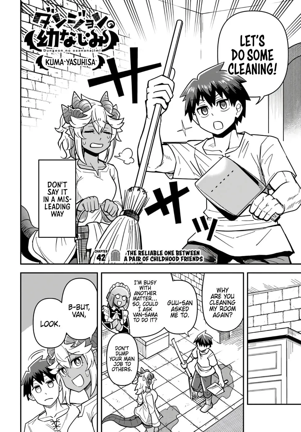Read Dungeon no Osananajimi chapter 42 image 1 on Lezhin
