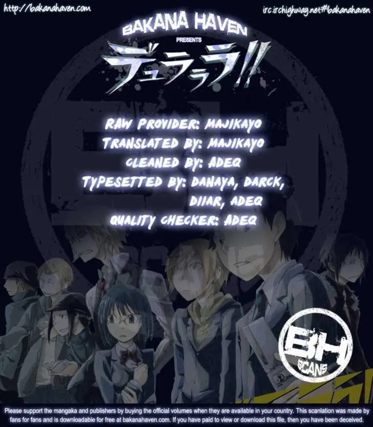 Read Durarara!! chapter 11 image 29 on Lezhin