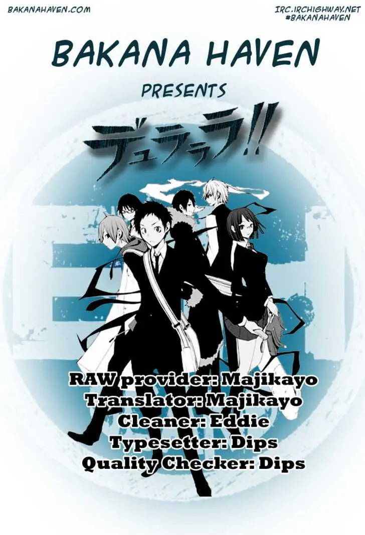 Read Durarara!! chapter 12 image 26 on Lezhin