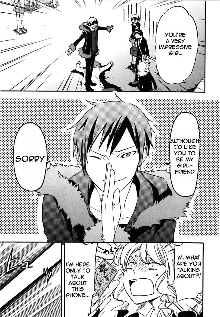 Read Durarara!! chapter 15 image 18 on Lezhin