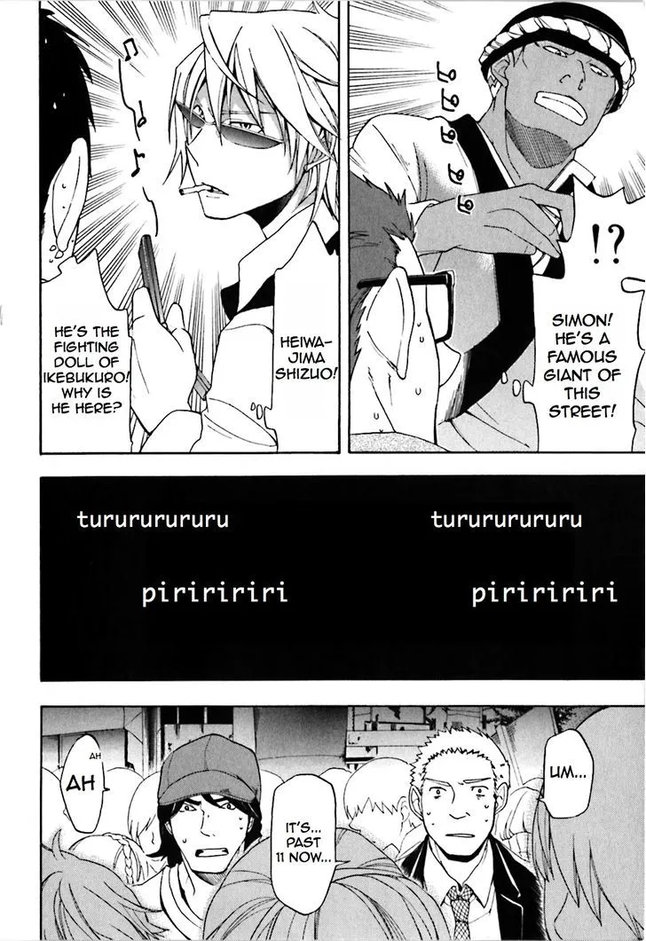 Read Durarara!! chapter 17 image 25 on Lezhin