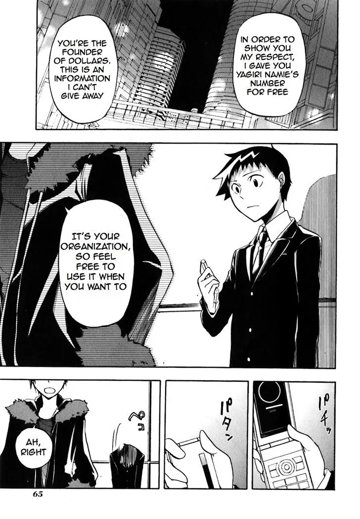 Read Durarara!! chapter 19 image 26 on Lezhin