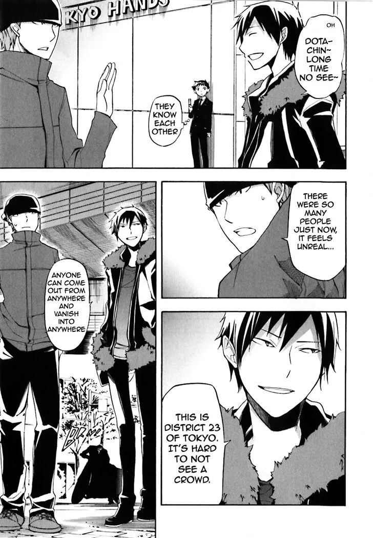 Read Durarara!! chapter 19 image 4 on Lezhin
