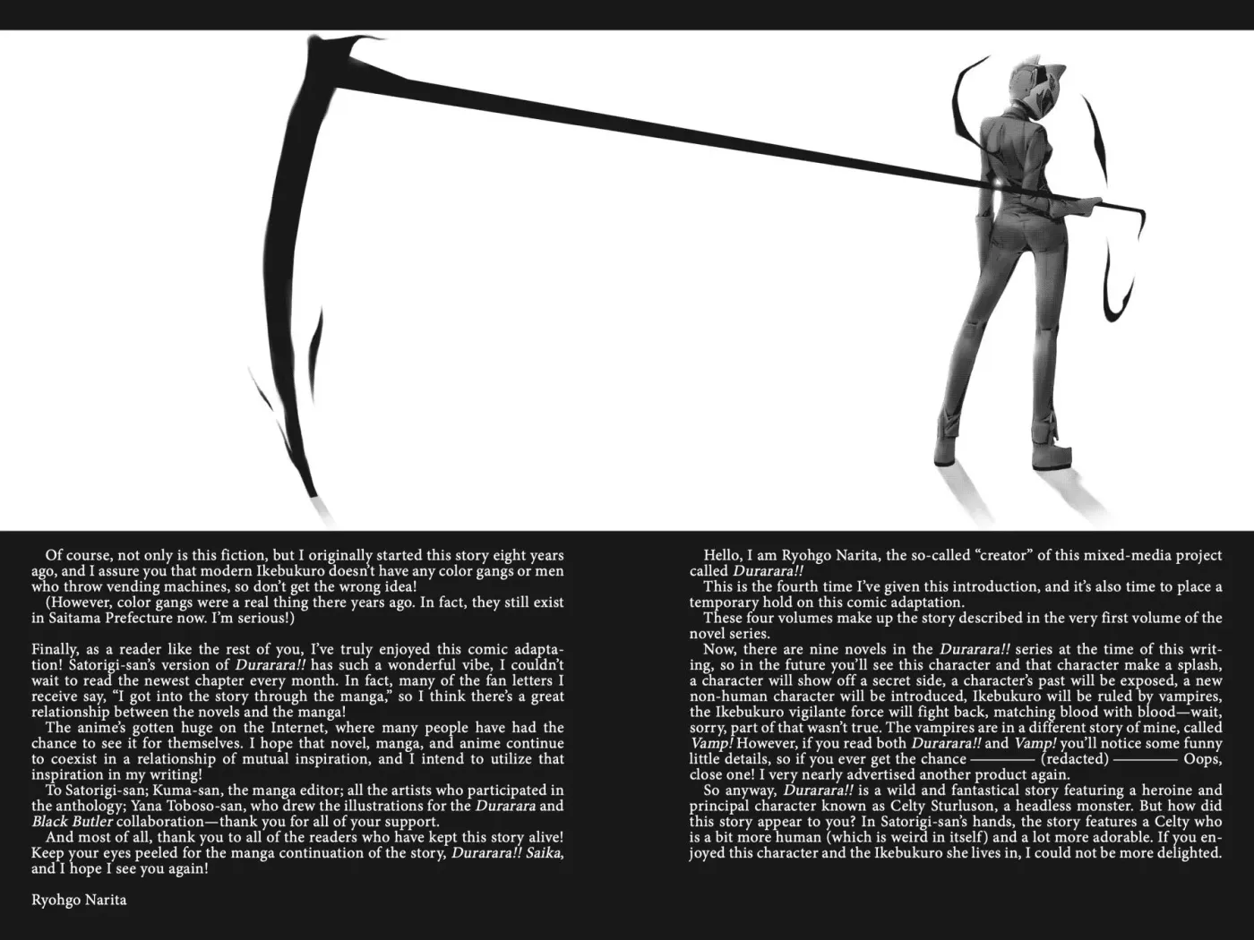 Read Durarara!! chapter 22 image 37 on Lezhin