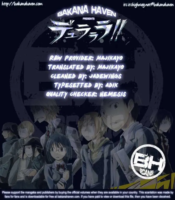Read Durarara!! chapter 3 image 30 on Lezhin