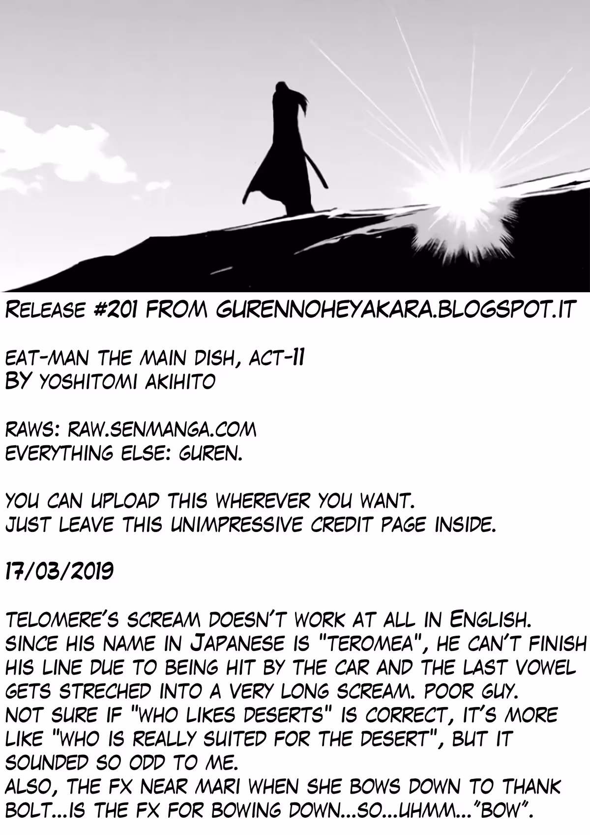 Eat-Man: The Main Dish Chapter 11 page 37 - 