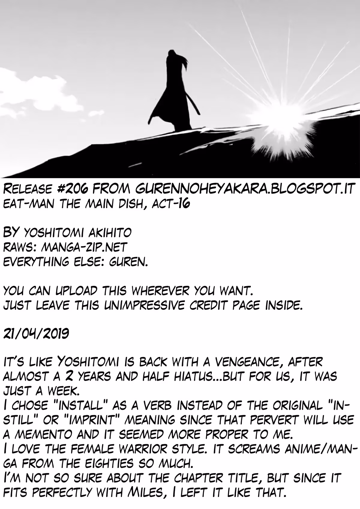 Eat-Man: The Main Dish Chapter 16 page 38 - 