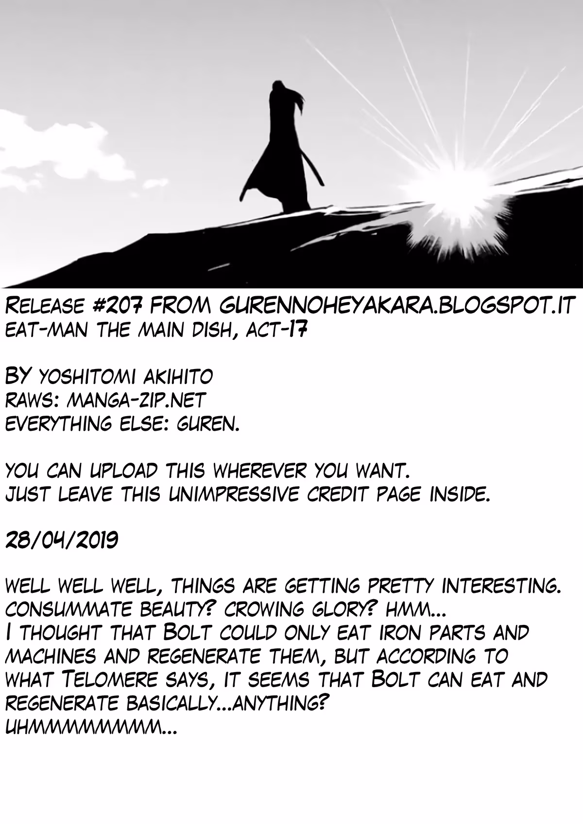 Eat-Man: The Main Dish Chapter 17 page 38 - 