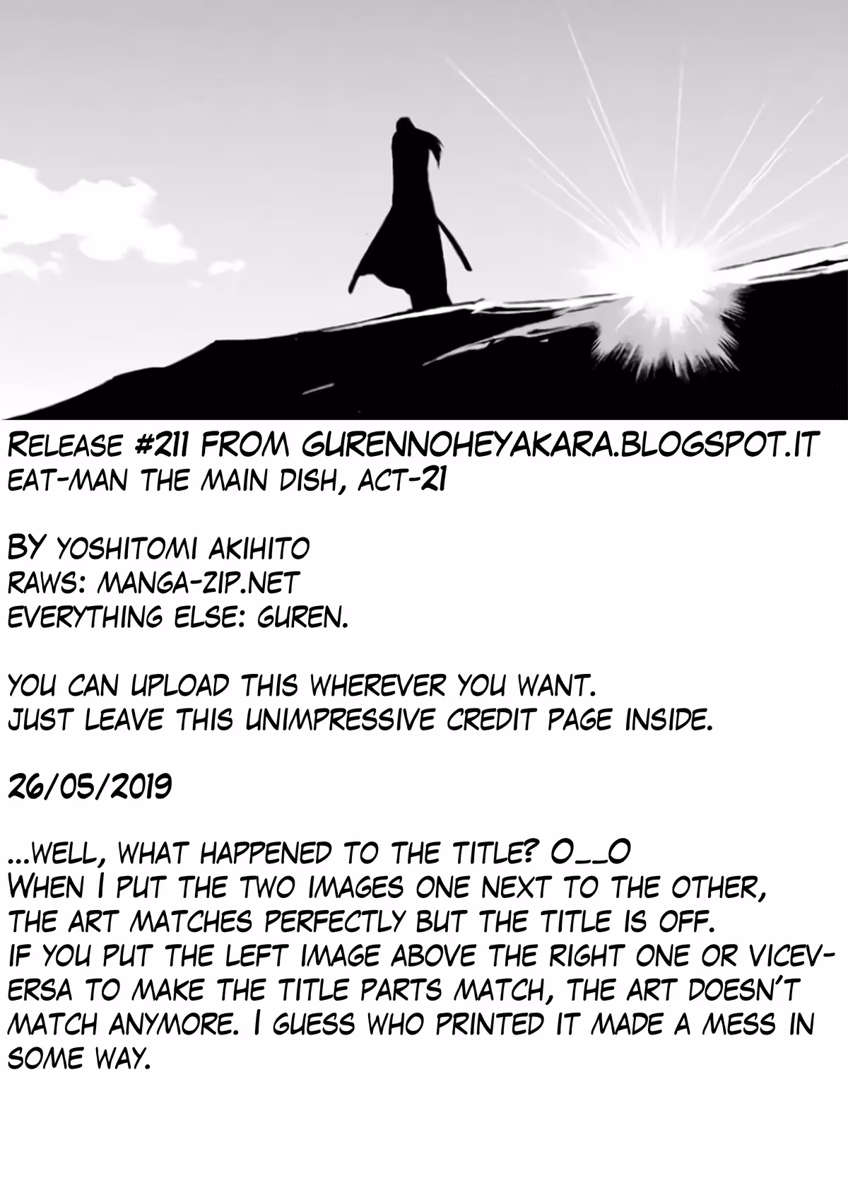 Eat-Man: The Main Dish Chapter 21 page 32 - 