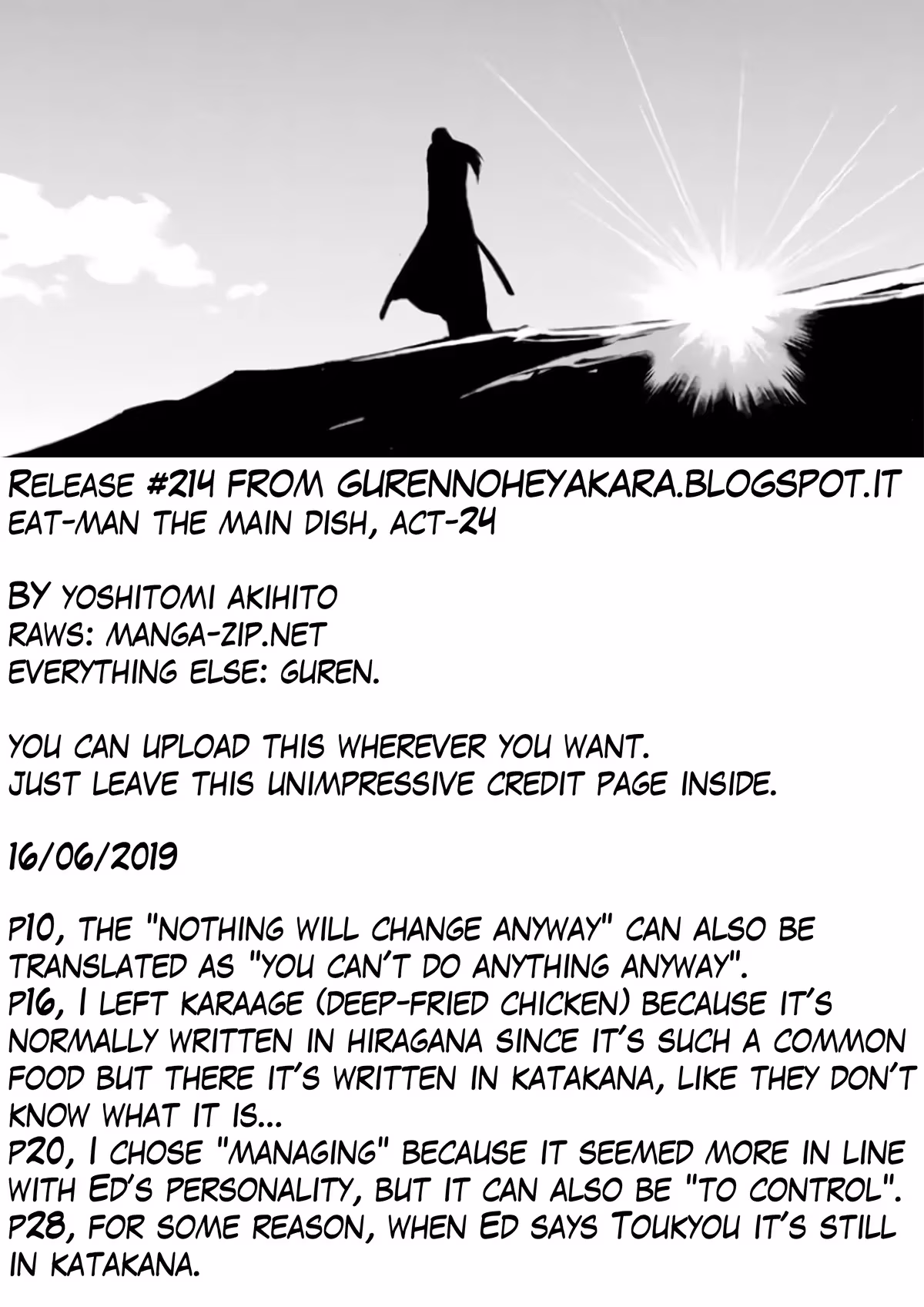 Eat-Man: The Main Dish Chapter 24 page 30 - 