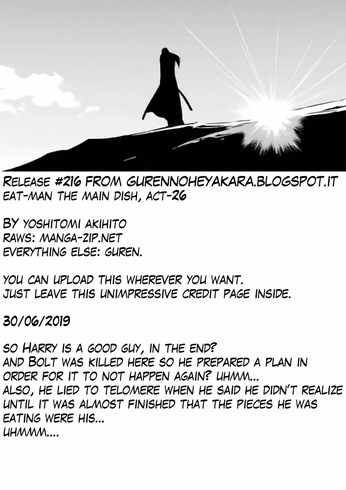 Eat-Man: The Main Dish Chapter 26 page 30 - 