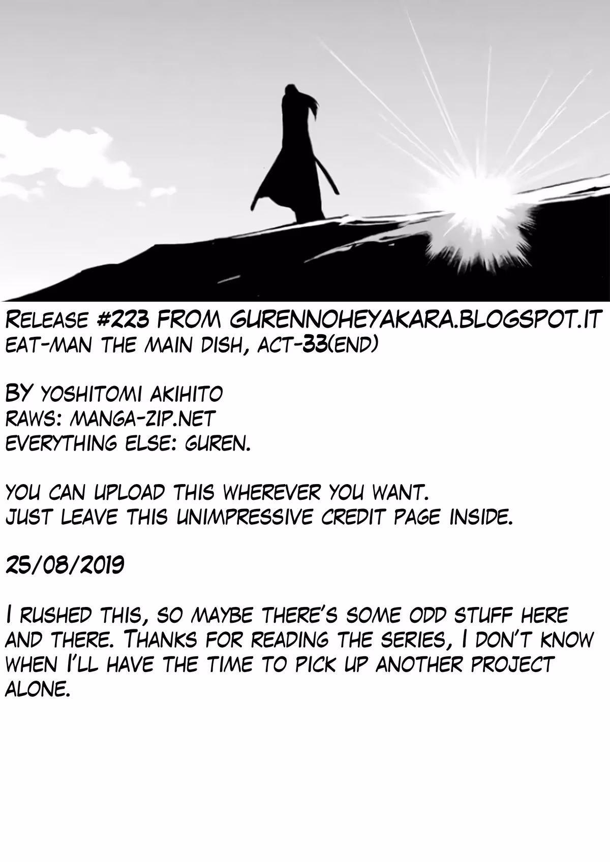 Eat-Man: The Main Dish Chapter 33 page 38 - 