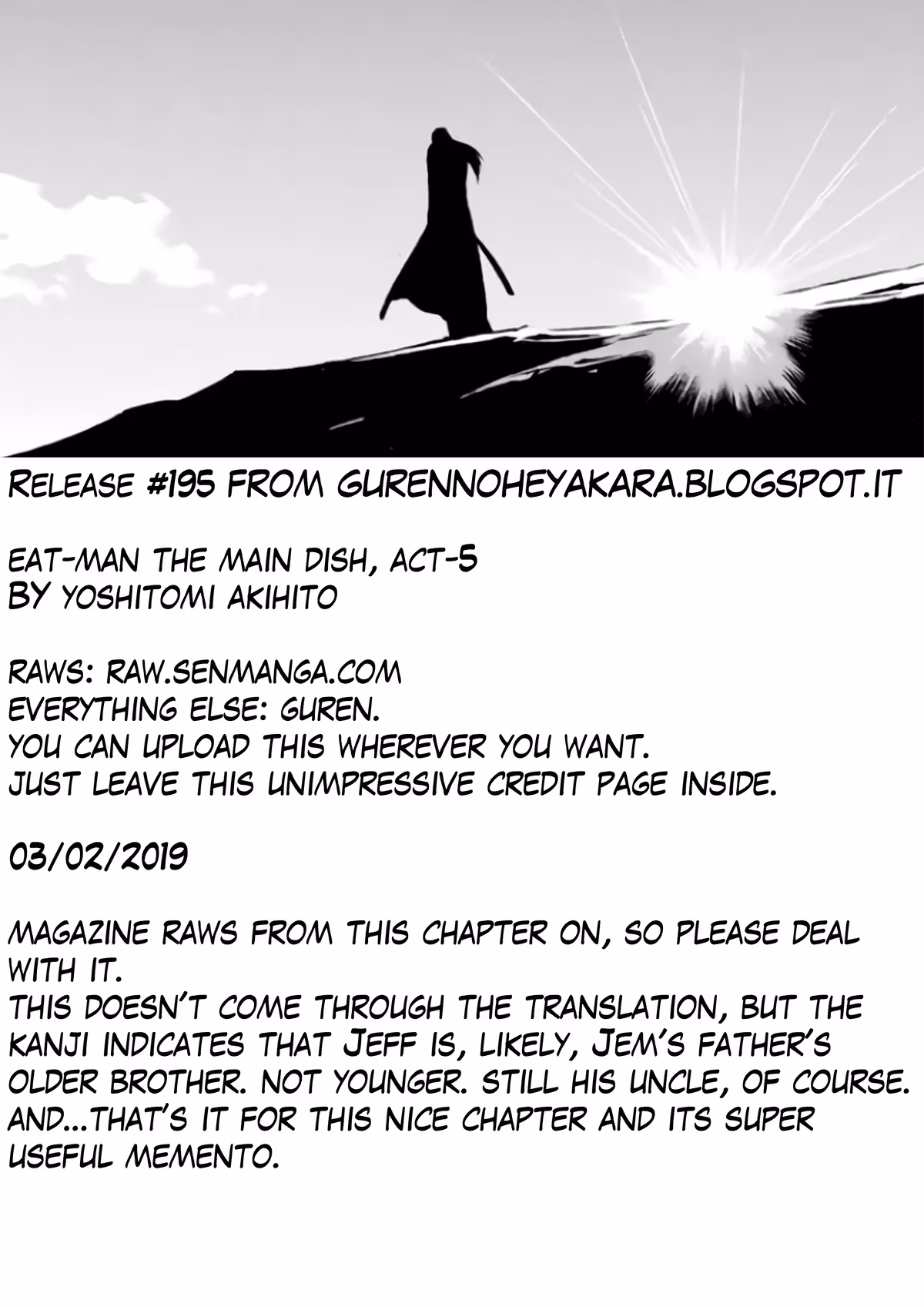Eat-Man: The Main Dish Chapter 5 page 31 - 