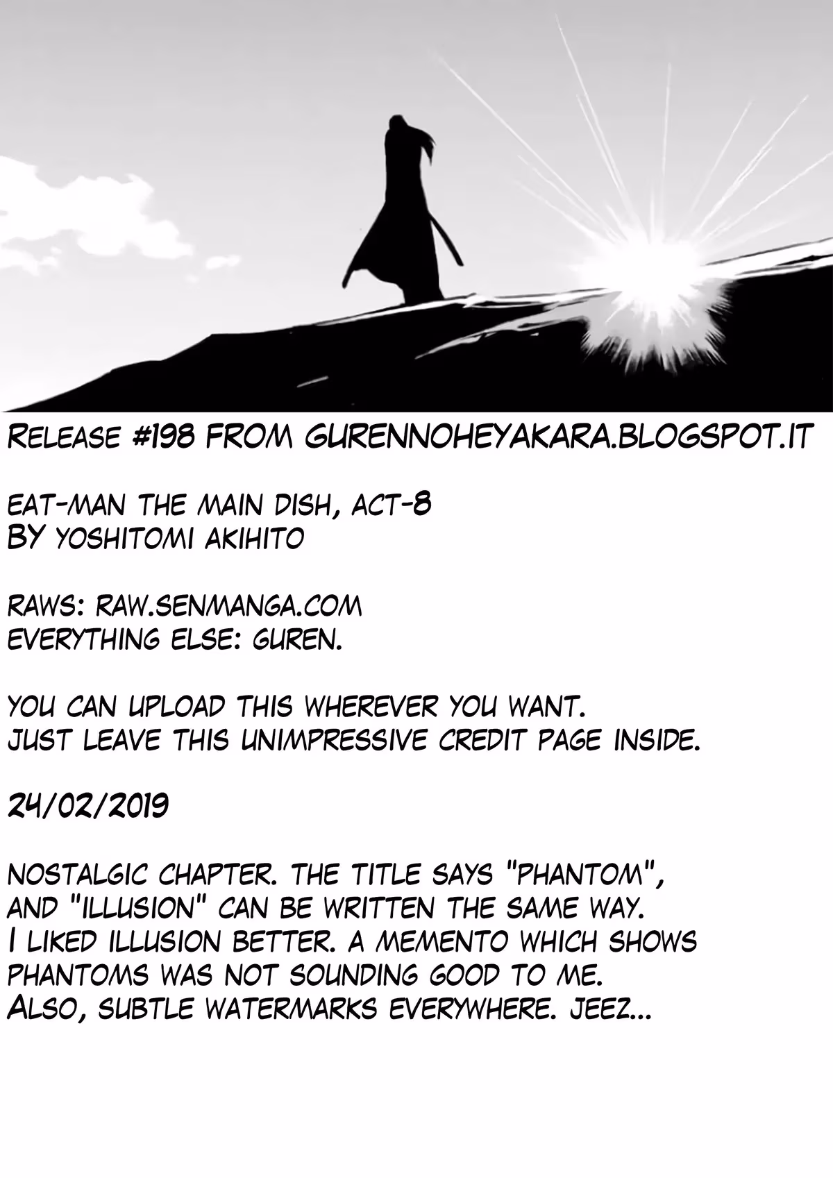 Eat-Man: The Main Dish Chapter 8 page 33 - 