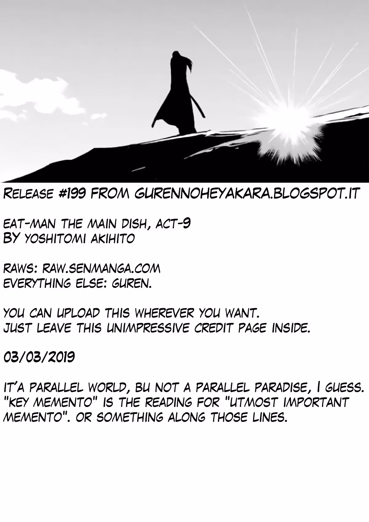 Eat-Man: The Main Dish Chapter 9 page 33 - 