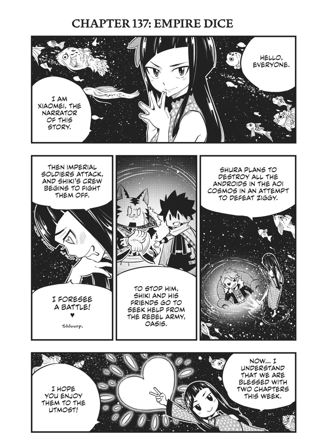 Read EDENS ZERO chapter 137 image 0 on Lezhin