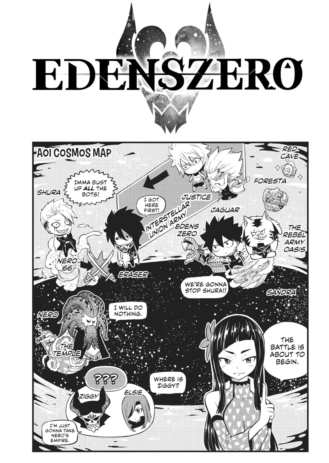 Read EDENS ZERO chapter 139 image 0 on Lezhin