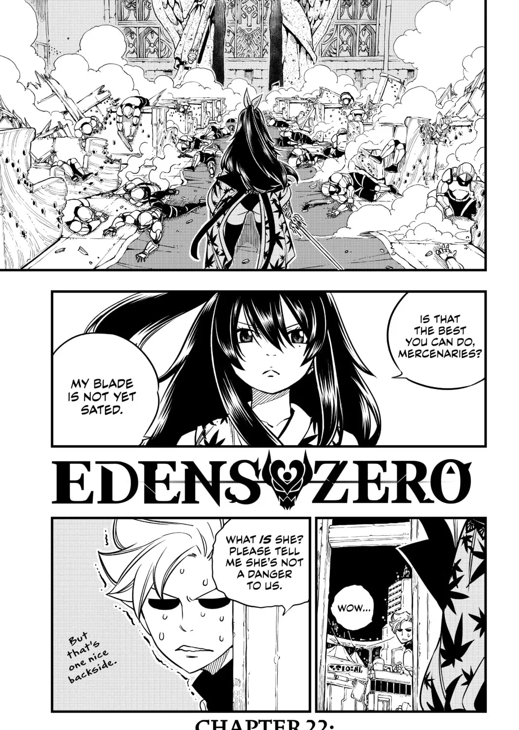 Read EDENS ZERO chapter 22 image 0 on Lezhin