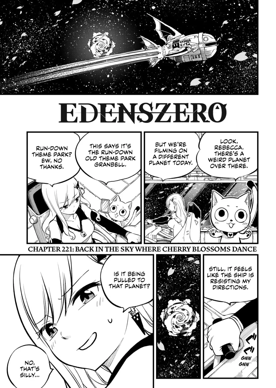 Read EDENS ZERO chapter 221 image 0 on Lezhin