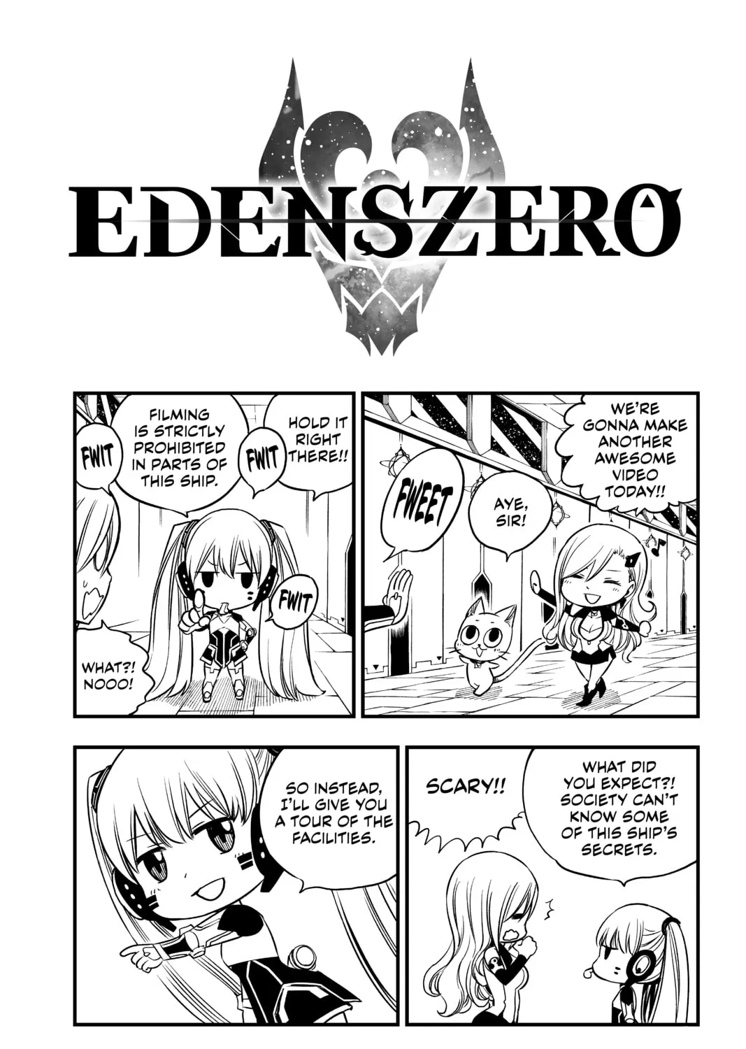 Read EDENS ZERO chapter 42 image 0 on Lezhin