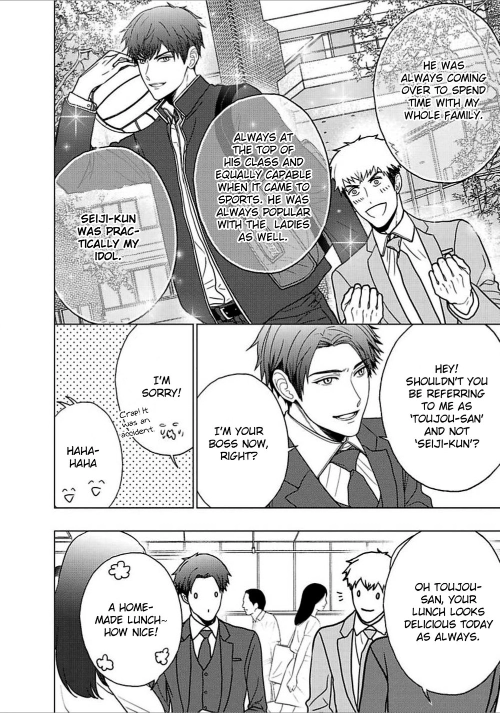 Read Eigyou Nika! chapter 4 image 10 on Lezhin