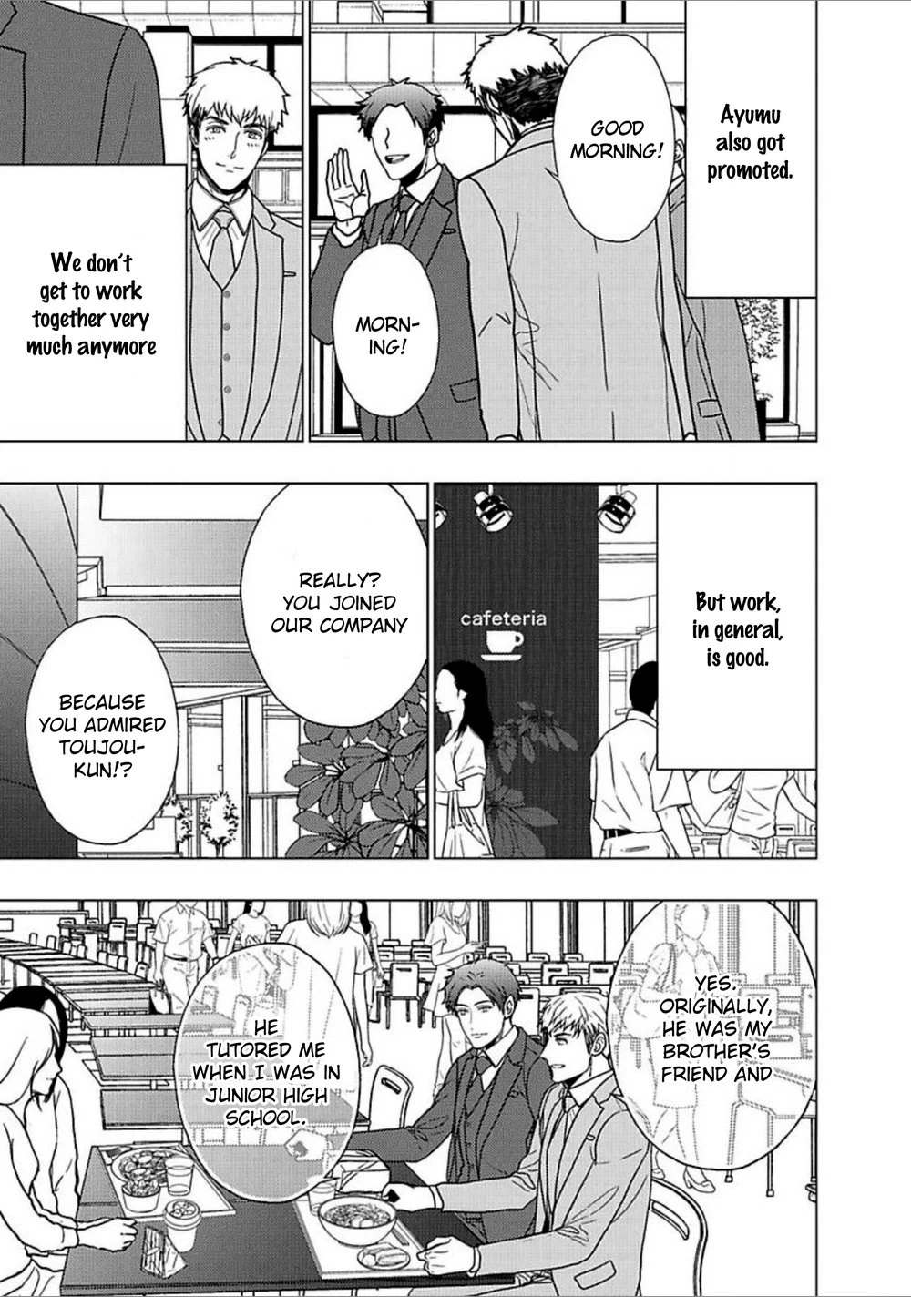 Read Eigyou Nika! chapter 4 image 9 on Lezhin